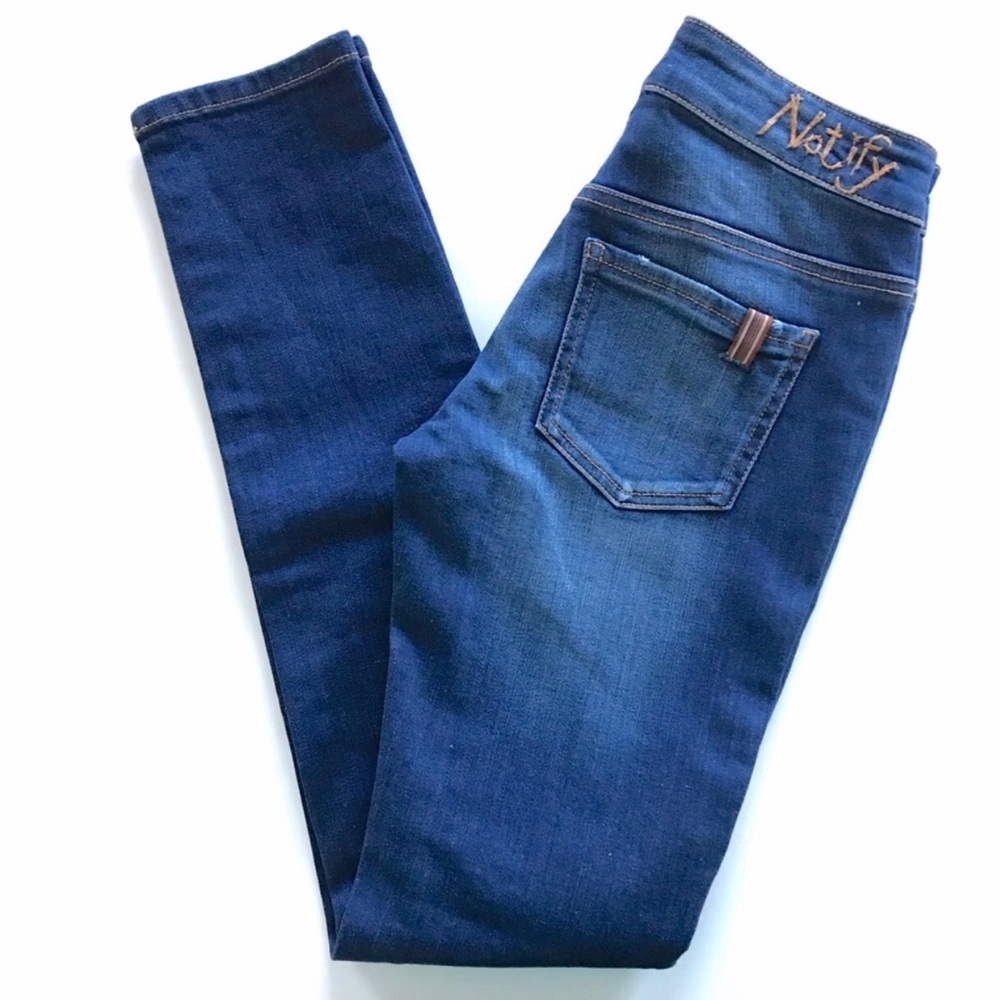 Notify Dark Skinny Soft Bamboo Girl’s Jeans 12 G1